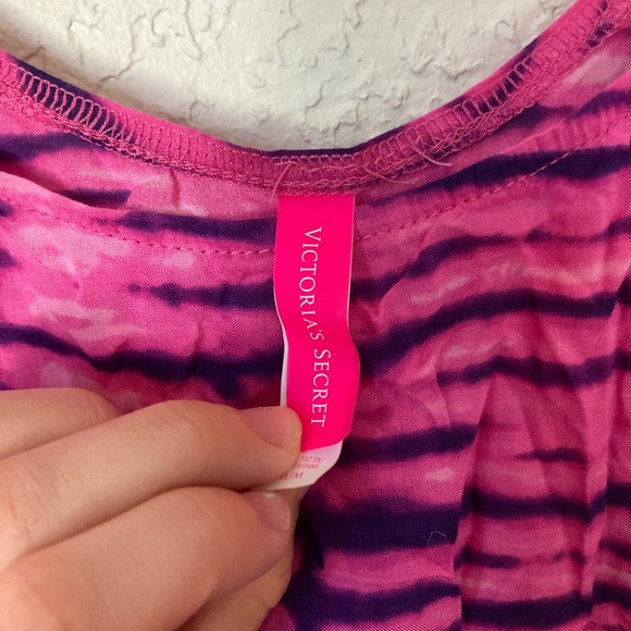 VICTORIA'S SECRET PINK BEACH
SEXY TIE DYE SWIMSUIT BIKINI
DRESS COVERUP (M) - Picture 8 of 8